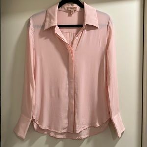 Numi The Simone Button-Up Blouse pink Medium